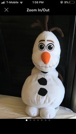 Disney Large Frozen's Olaf Stuffed Animal