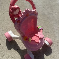 Adorable Pink Toy Doll Stroller – Gently Used