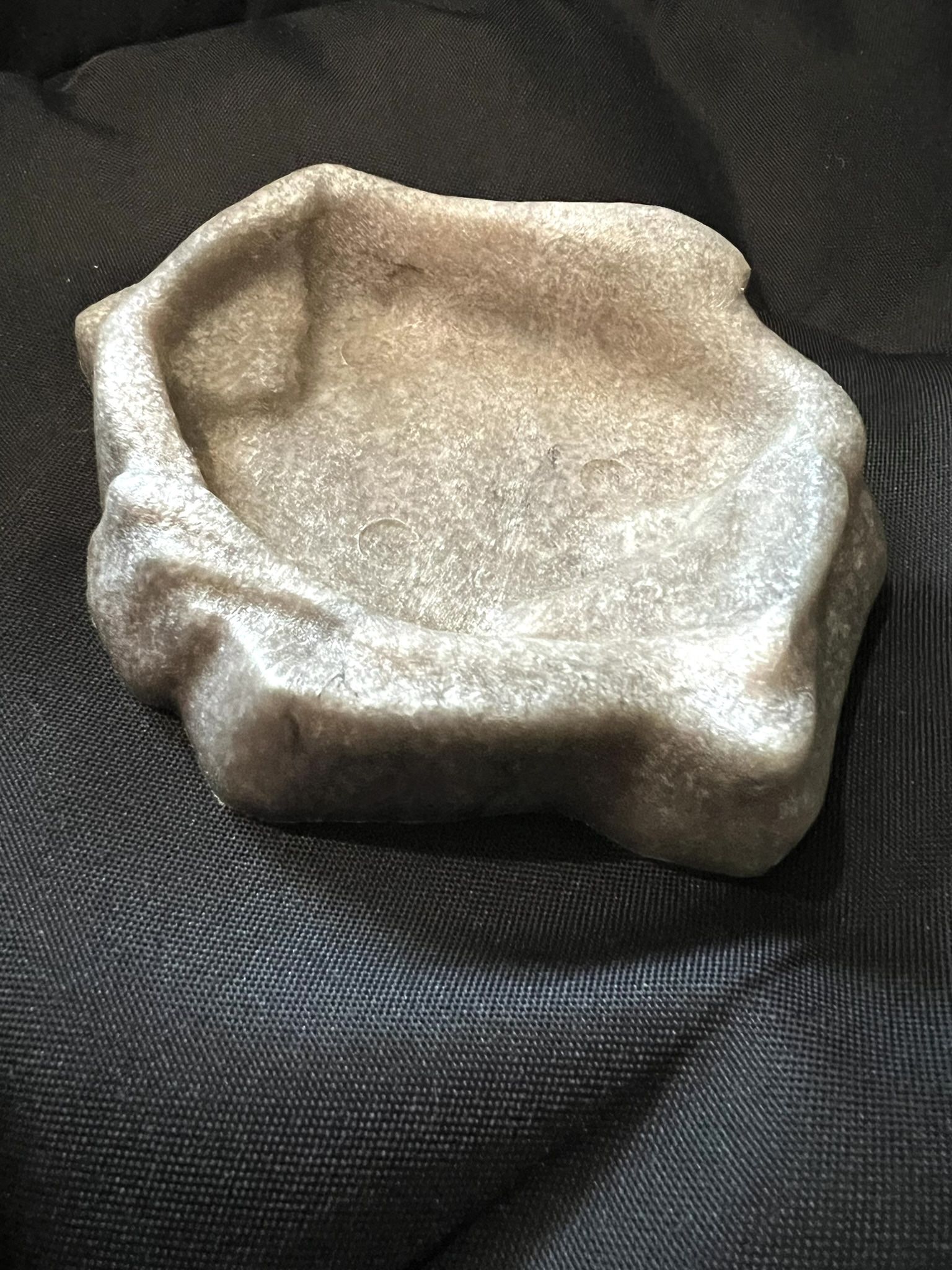 NEW Zoo Med Durable Repti Rock Feeding Dish 5x4x1