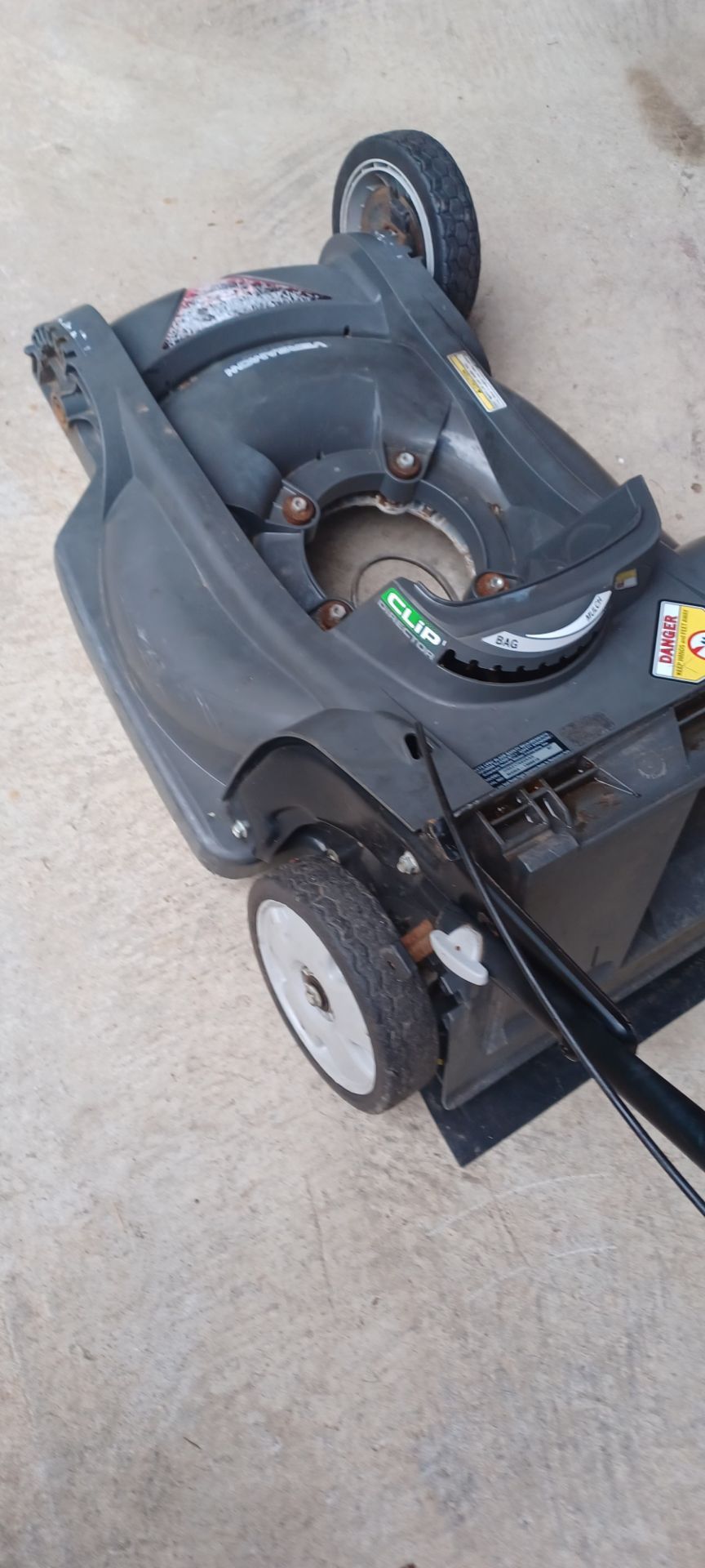 Honda hrx 217 deck only no other parts included