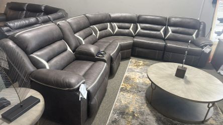 OM• $38 Initial • Brand New Power Reclining Sectional