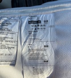 IKEA Queen Tussoy mattress