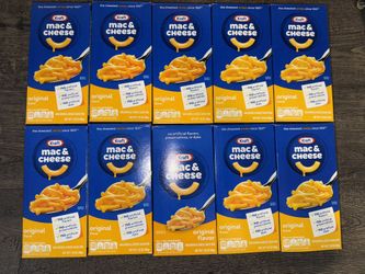Kraft mac cheese*10