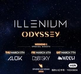 Sphere 3/5 Illenium Show With Alok 