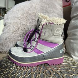 Sorel Youth Snow Waterproof Boots Size 3