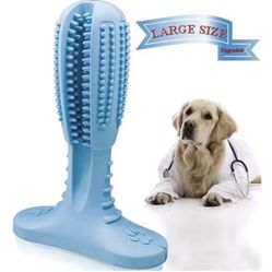 For Pet Dog Toys Aggressive Chewers Teeth Cleaning Oral Toothbrush Rubber Bone