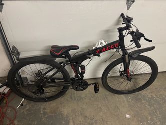 MACCE Folding Mountain Bike 26inch
