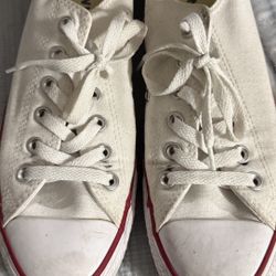 White Converse 