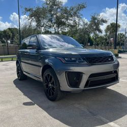 2018 LAND ROVER RANGE ROVER SPORT SRV CARBON EDITION 