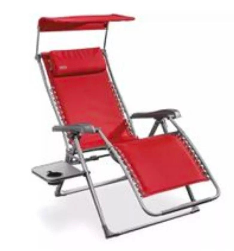 Deluxe Zero Gravity Chair Model S-22573 Uline- Red- Brand New