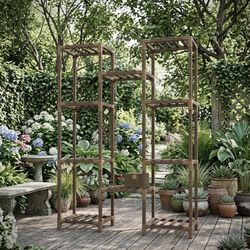 Plant structure shelf