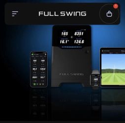 Full Swing Launch Monitor.