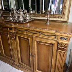 Dining Set And Credenza