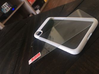 iPhone XS or X case and tempered glass combo