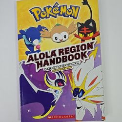 Alola Region Handbook; Pokémon - (contact info removed)148626, paperback, Scholastic