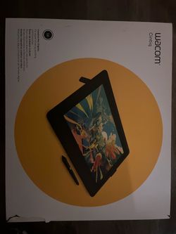 Brand New Wacom Cintiq 16 Drawing Tablet - Open