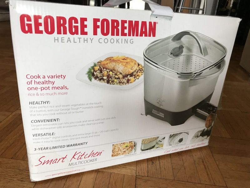George foreman online smart kitchen multicooker