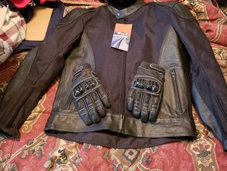 New Bilt Motorcycle Jacket with removable Liner! 100obo