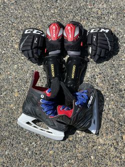 Kids Ice Hockey Gear And Ice Skates 