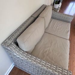 Wicker Love Seat 