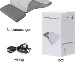 heated neck strether with magnetic pillow