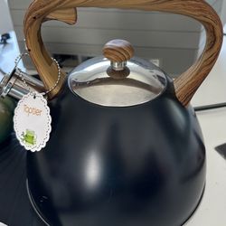 Toptier Black Tea Kettle  NEW