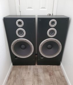 Home speakers.