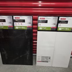 Lot Of (2) DELTA 27 X 41 Frameless Mirrors, Brand New