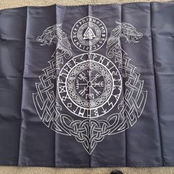 Back Design Victory or Valhalla Viking Flag for Outdoor Indoor Home House Decor Durable Garden Flag Custom