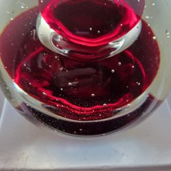 Burgundy Paperweight