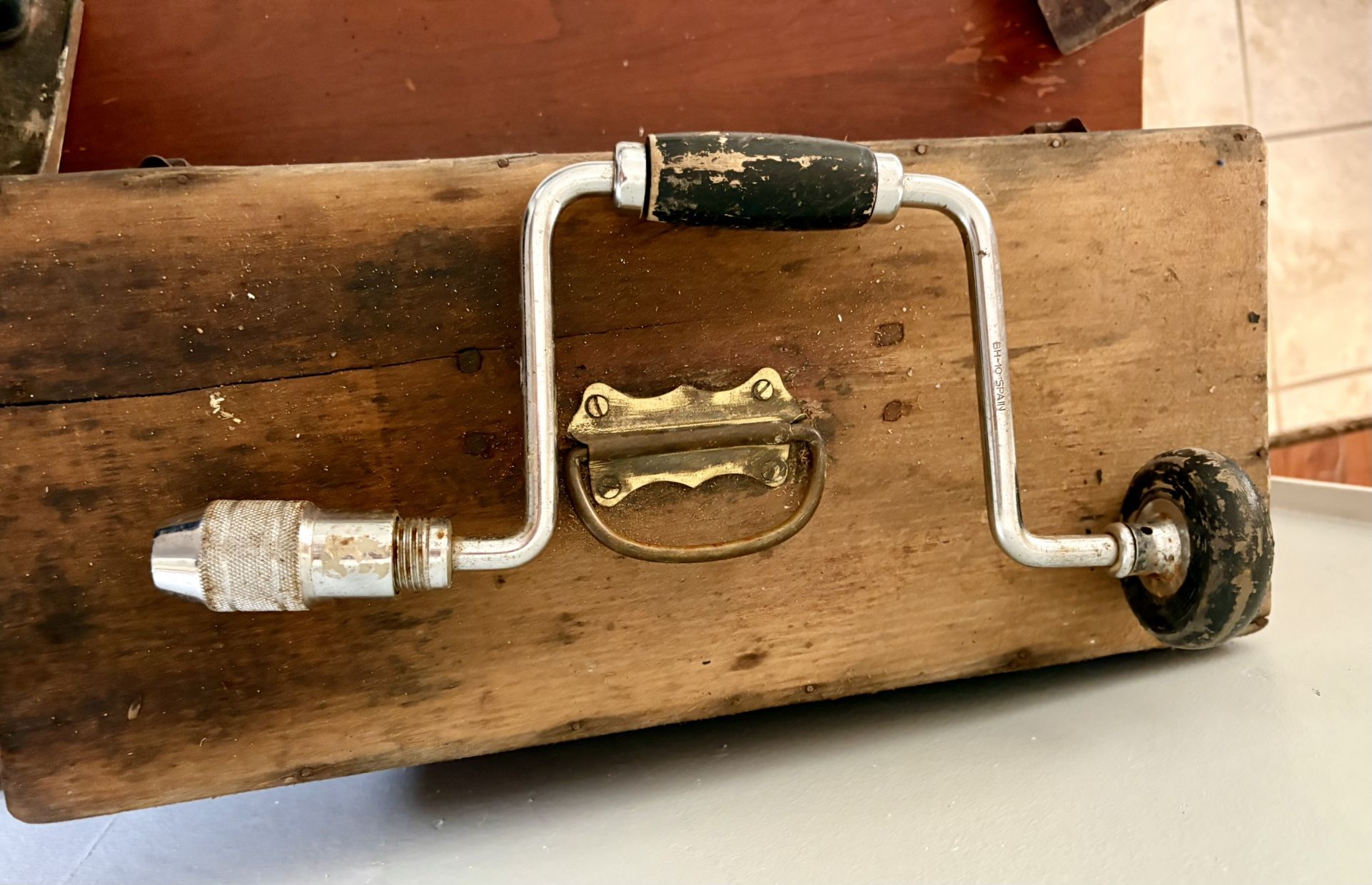 Vintage Hand Drill Great Neck BH-10-Spain