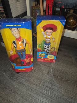 Toy Story 2 Woody & Jessie Doll Set