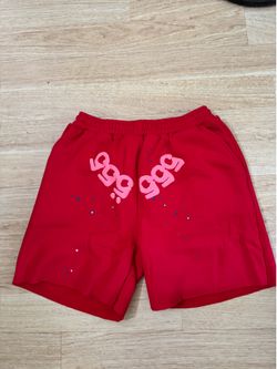 Sp5der 555 Red Shorts