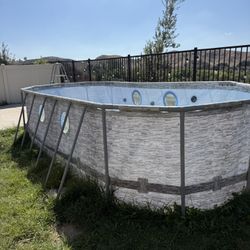 POOL.  Best way Steel Pro Max 18x9Ft Pool