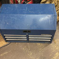 Husky 36 in. 6-Drawer Blue Top Toolbox Chest