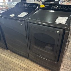 🔥New top load Samsung 5.4 cu ft washer and gas dryer 🔥
