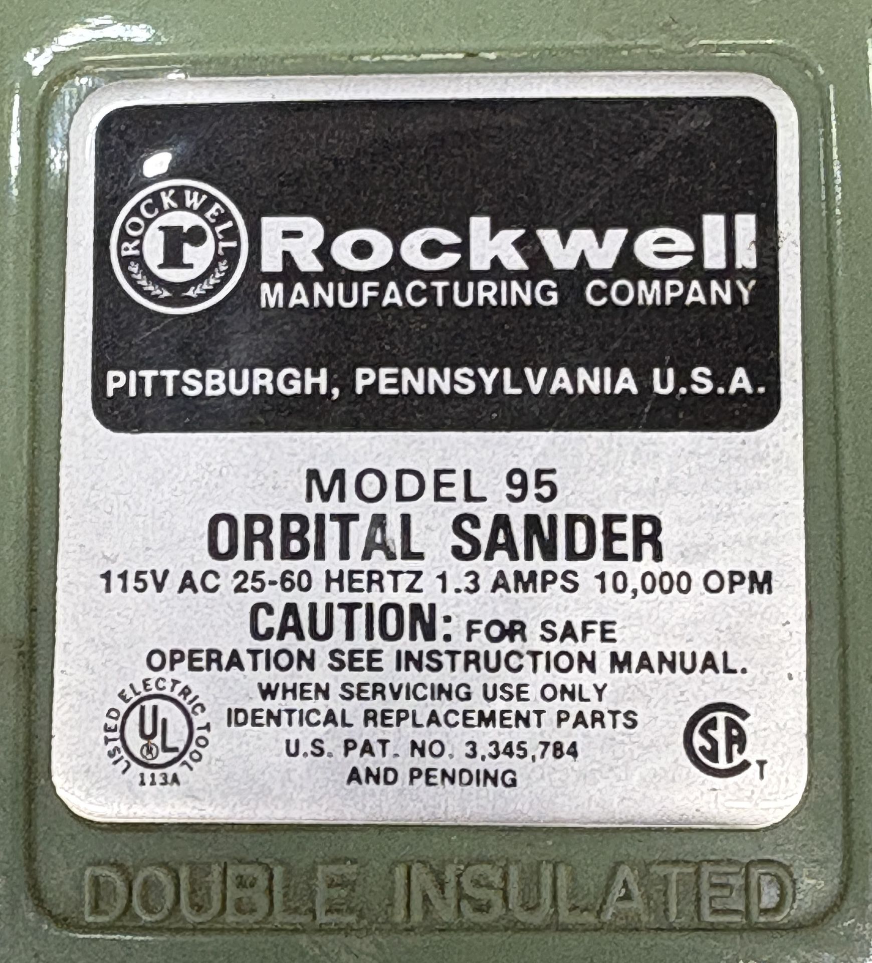 Orbital Sander