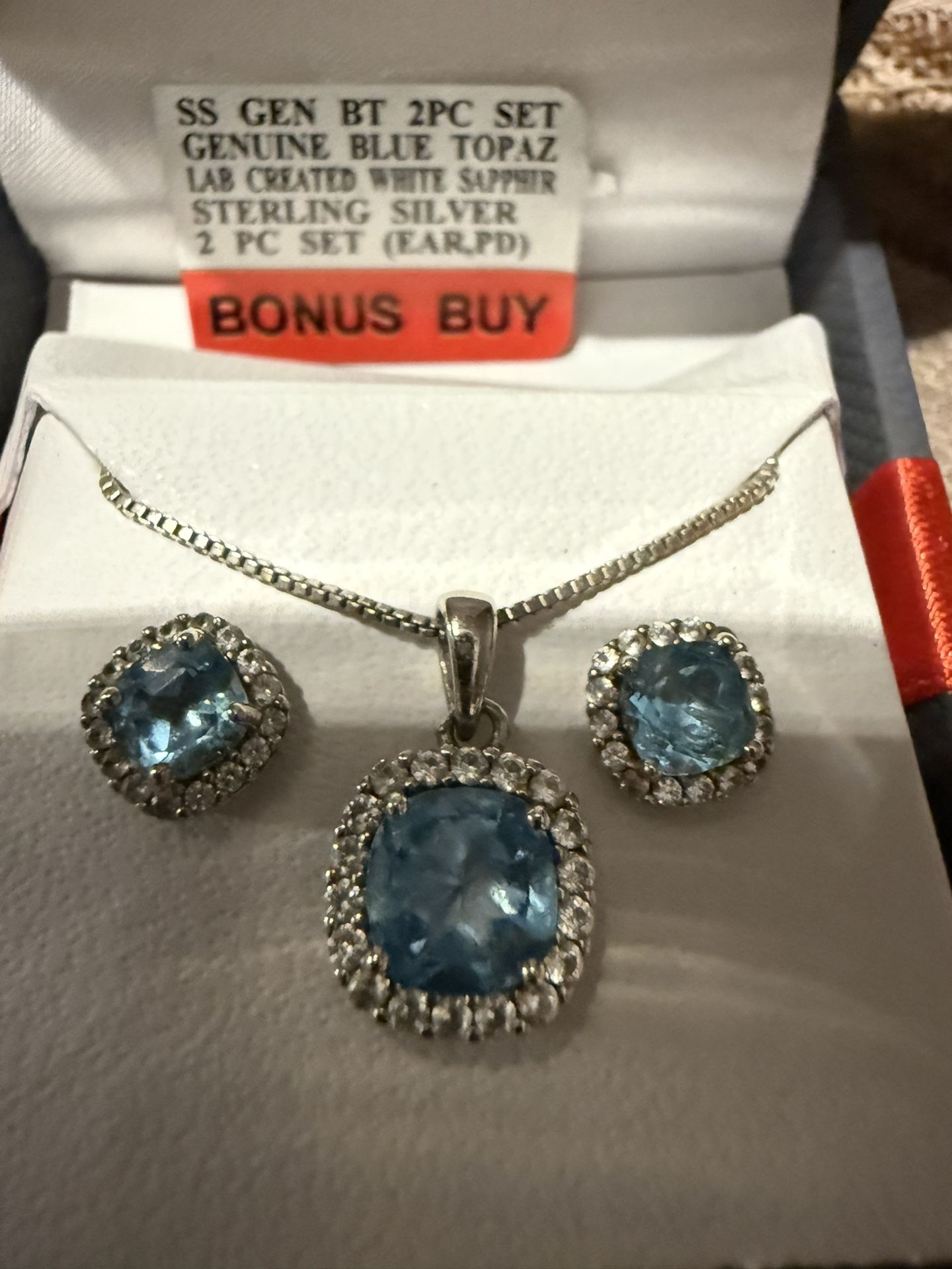 Blue Topaz Set