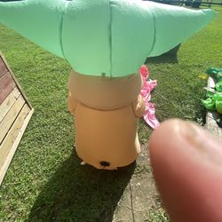 Yoda Christmas Inflatable