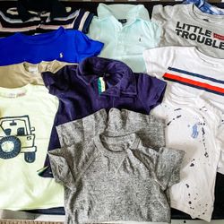 LIKE NEW- Baby Boys 12-18months/18 months Name Brand Summer Clothing Lot