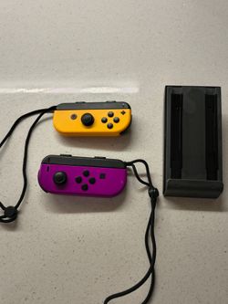Nintendo Switch Joy-Con Pair Purple and Orange