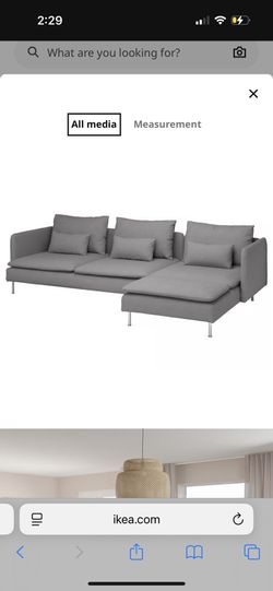 Like New Soderhamn Sectional Couch IKEA ! 8 Months Old. 