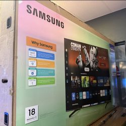 85 Tv $55 Down On Financing Free Delivery Six Month Warranty 85 Tv Samsung Smart 4K Hdtv