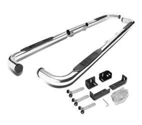 3" Running Boards RAM 1999-2011 Silverado Sierra 1500 2500 Ext Crew Cab Step Nerf Bars 3500