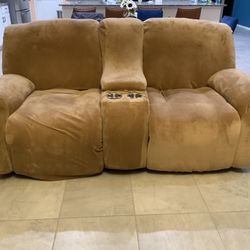 Loveseat Recliner With Cover From Amazon Without Cover, 