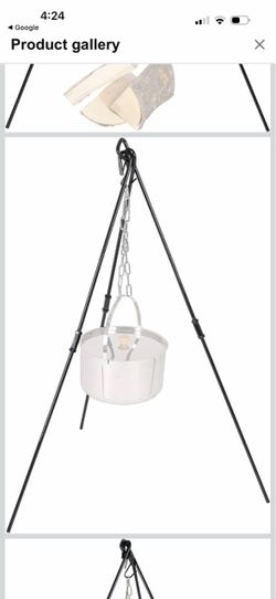 Adjustable Campfire Cooking Tripod