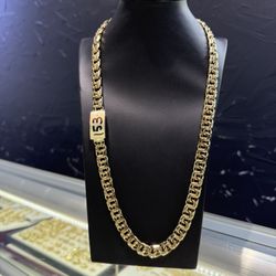 10kt Chino Link Chain 153 Grams