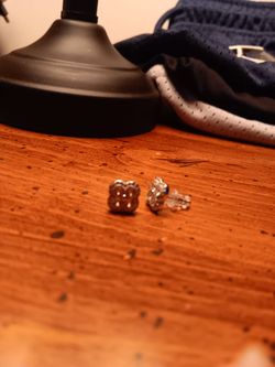 Brand new Clover Halo Stud Earrings
