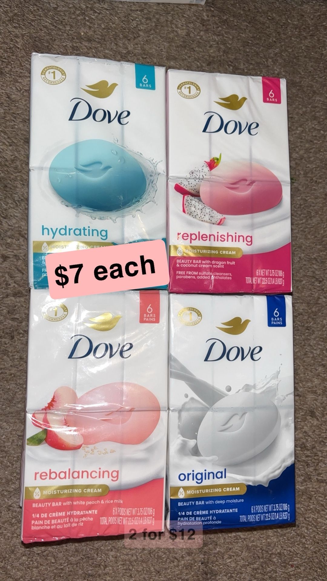 Dove 6ct