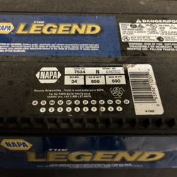 Napa Group 34 Battery